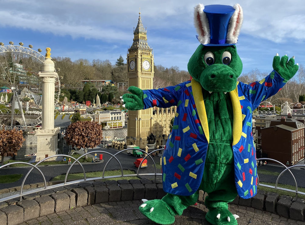 Ollie the Dragon at Legoland Windsor Resort